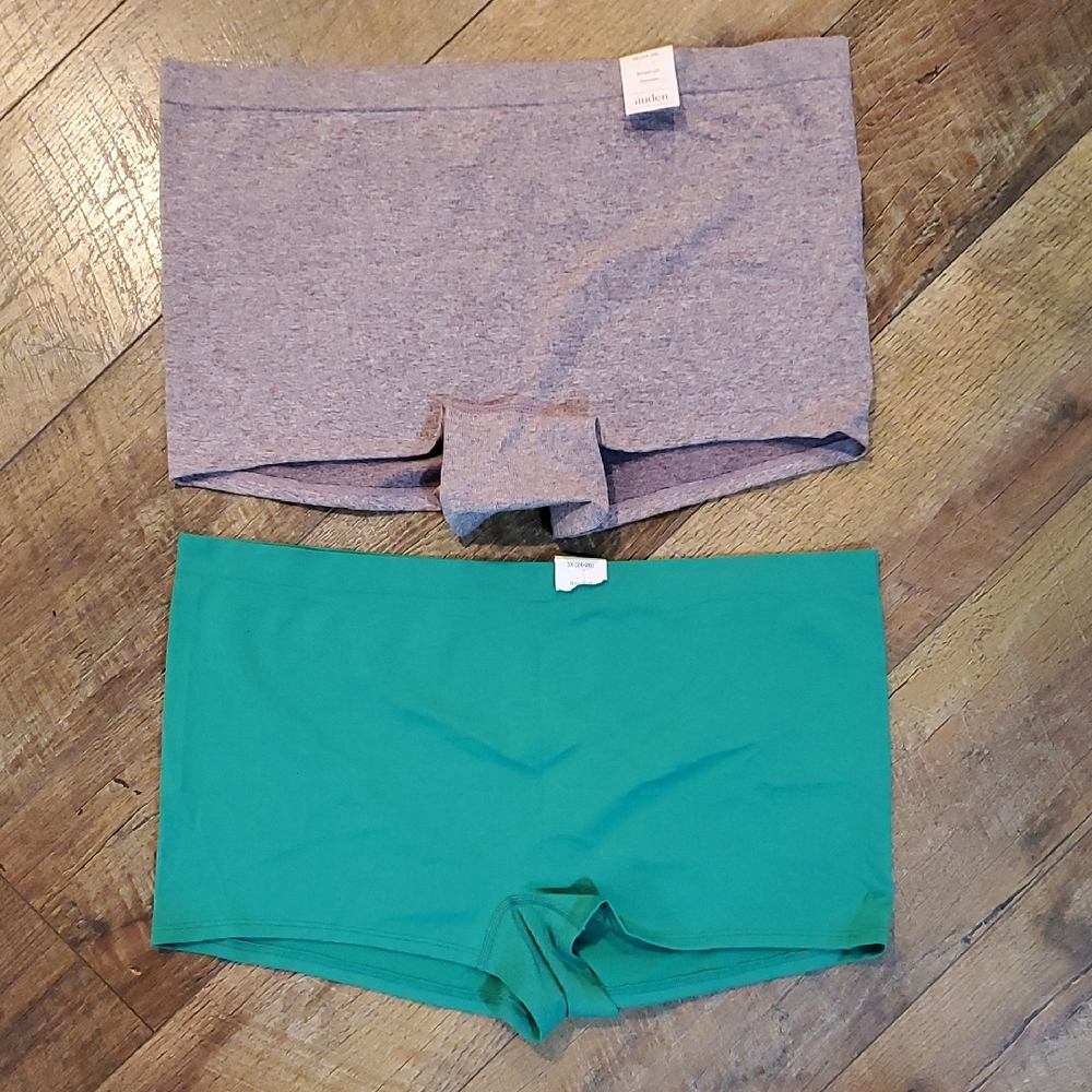 Auden Green Boxer Briefs 2 Piece